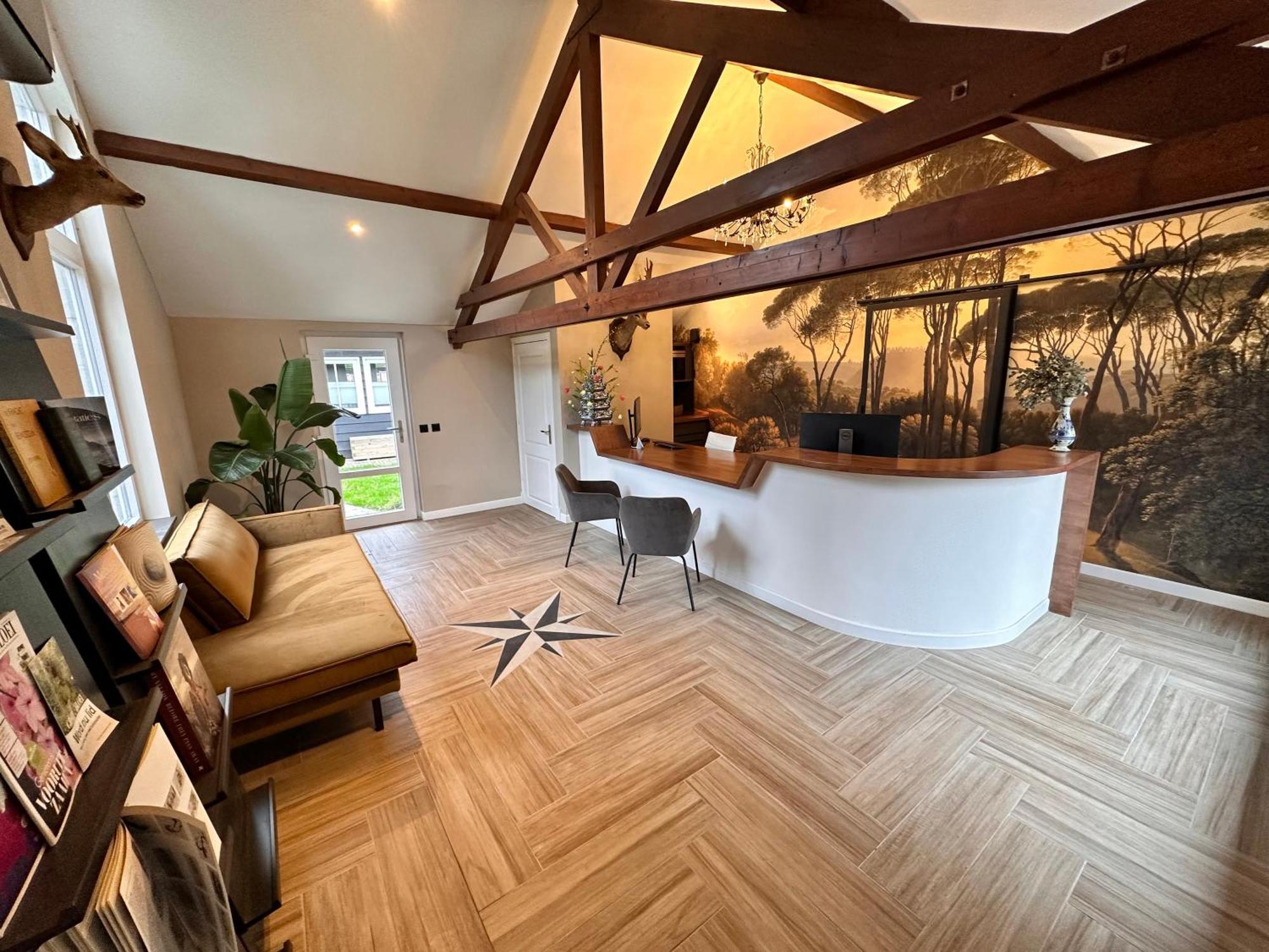 Wellness Tuin - Ultieme Partner Beleving - St Hubertus Suite Met Jacuzzi ,Openhaard, Prive Hottub En Prive Sauna In Jachthut Stijl Horst Ngoại thất bức ảnh